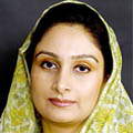 Harsimrat Kaur Badal, Union Minister of food processing industries  