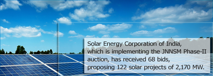 JNNSM Phase-II solar auction gets strong response from promoters