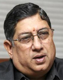 N Srinivasan, VC & MD, India Cements